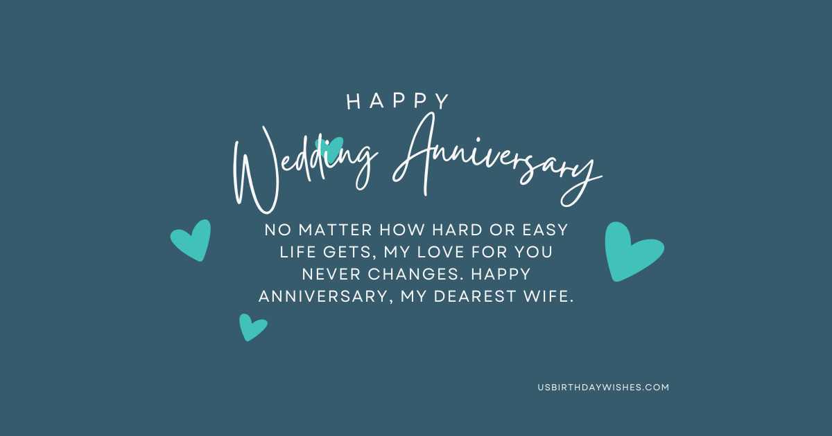 Romantic Anniversary Wishes for Wife