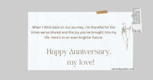 Wedding Anniversary wishes For Your Wife